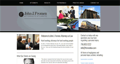 Desktop Screenshot of fromenlaw.com